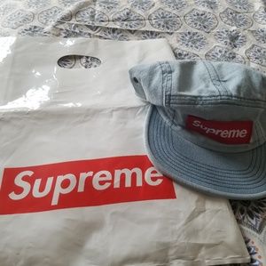 Supreme Washed Chino Twill Camp cap